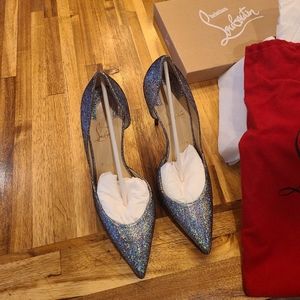 Louboutin Iriza 100 Nappa Mica